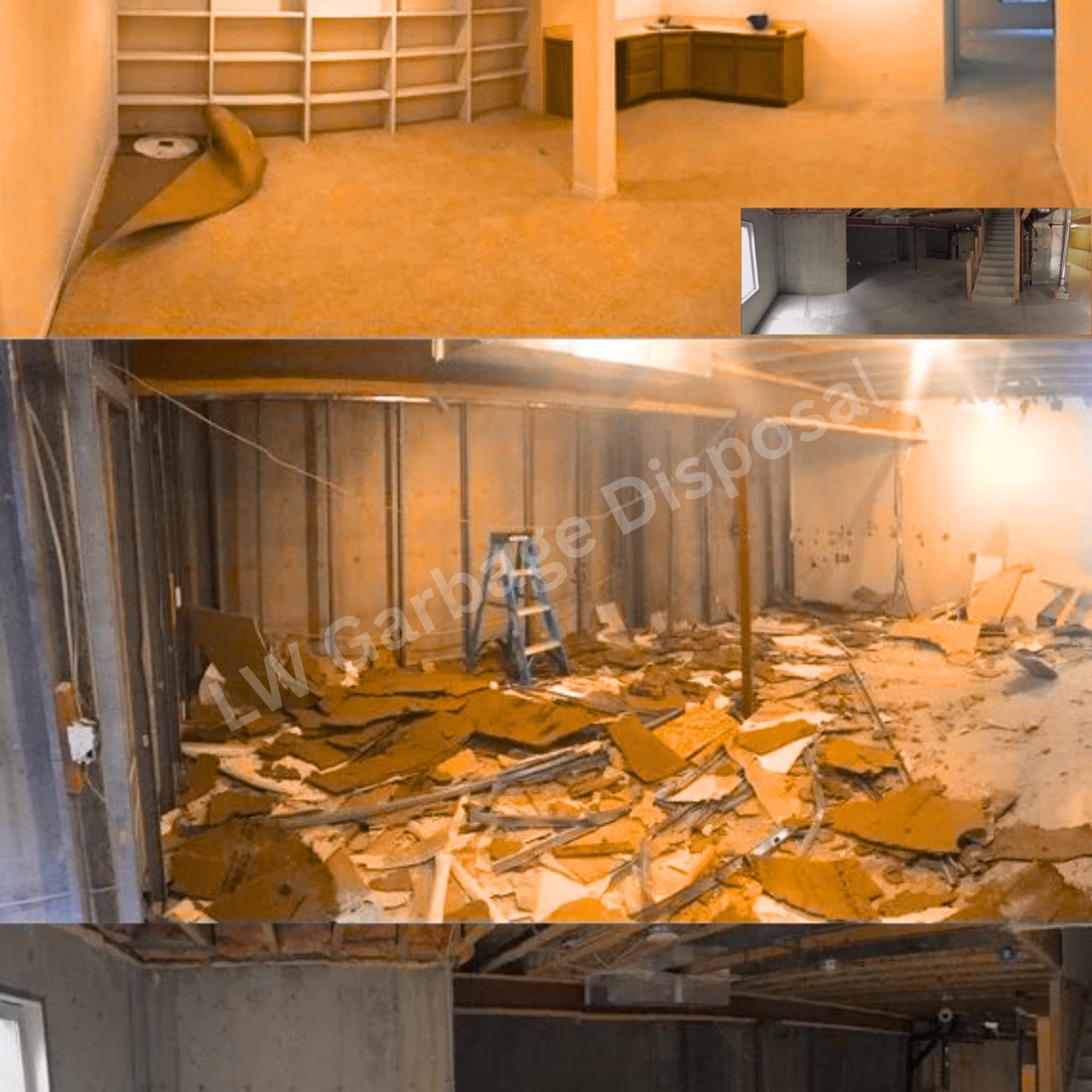 Light Demolition in Laguna Woods, CA by LW Garbage Disposal